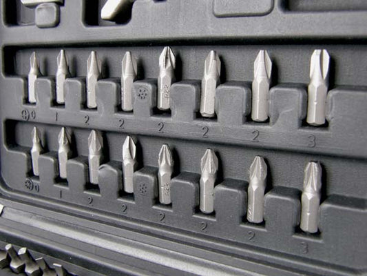 Set bitova +TORX  za odvijače – 100 elemenata