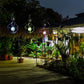 Solarna spiralna vanjska RGB lampa