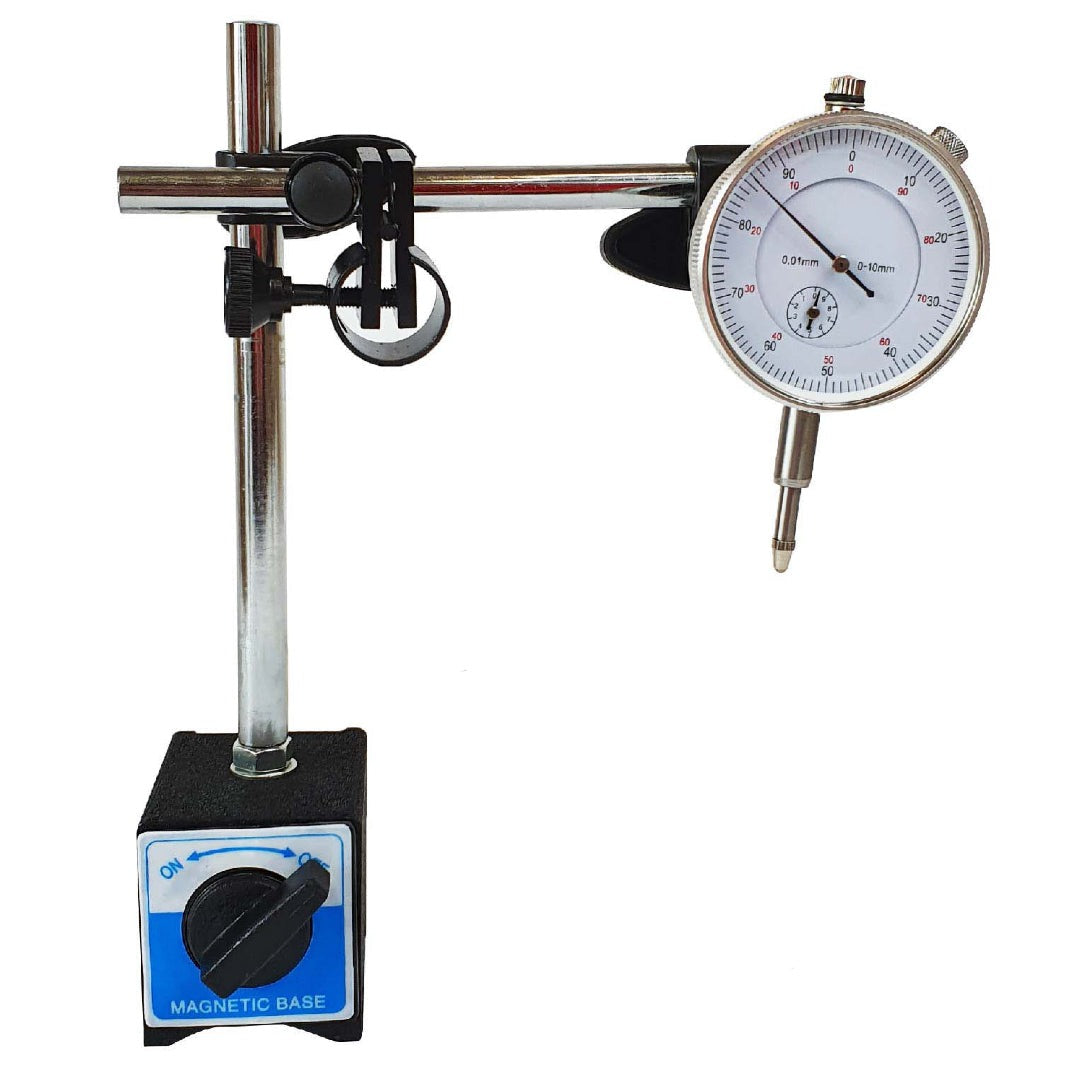 Komparator s magnetnim držačem 0-10 mm sa koferom