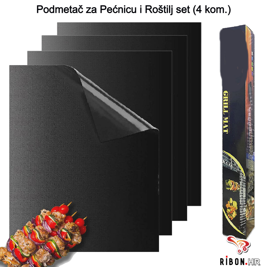 Set podmetač za Pećnicu i Roštilj  (4 kom.)