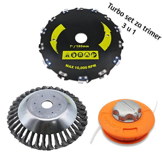 Trojki set za trimer 3 u 1
