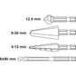 4-dijelni Robust Line set svrdla za metal HEX