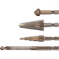 4-dijelni Robust Line set svrdla za metal HEX